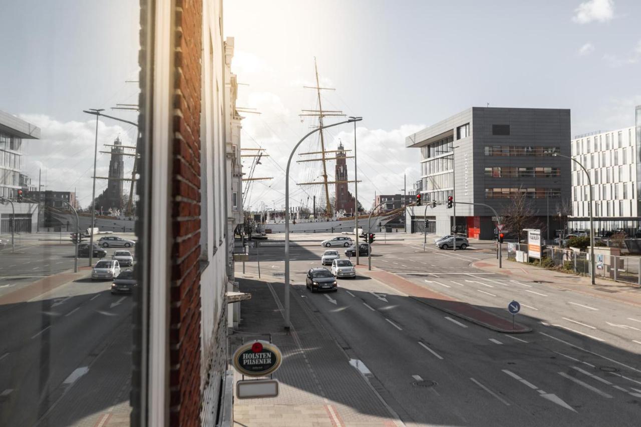 Koje Sechs I Apartment Im Zentrum Mit Hafenblick Bremerhaven Kültér fotó
