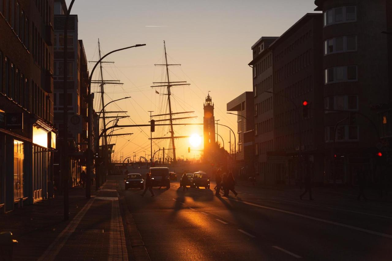 Koje Sechs I Apartment Im Zentrum Mit Hafenblick Bremerhaven Kültér fotó